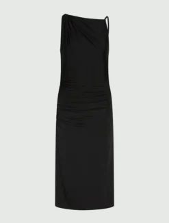 Abito in jersey stretch - NERO