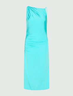 Abito in jersey stretch - TURCHESE
