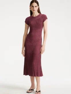 Abito in maglia con lurex - ORTENSIA