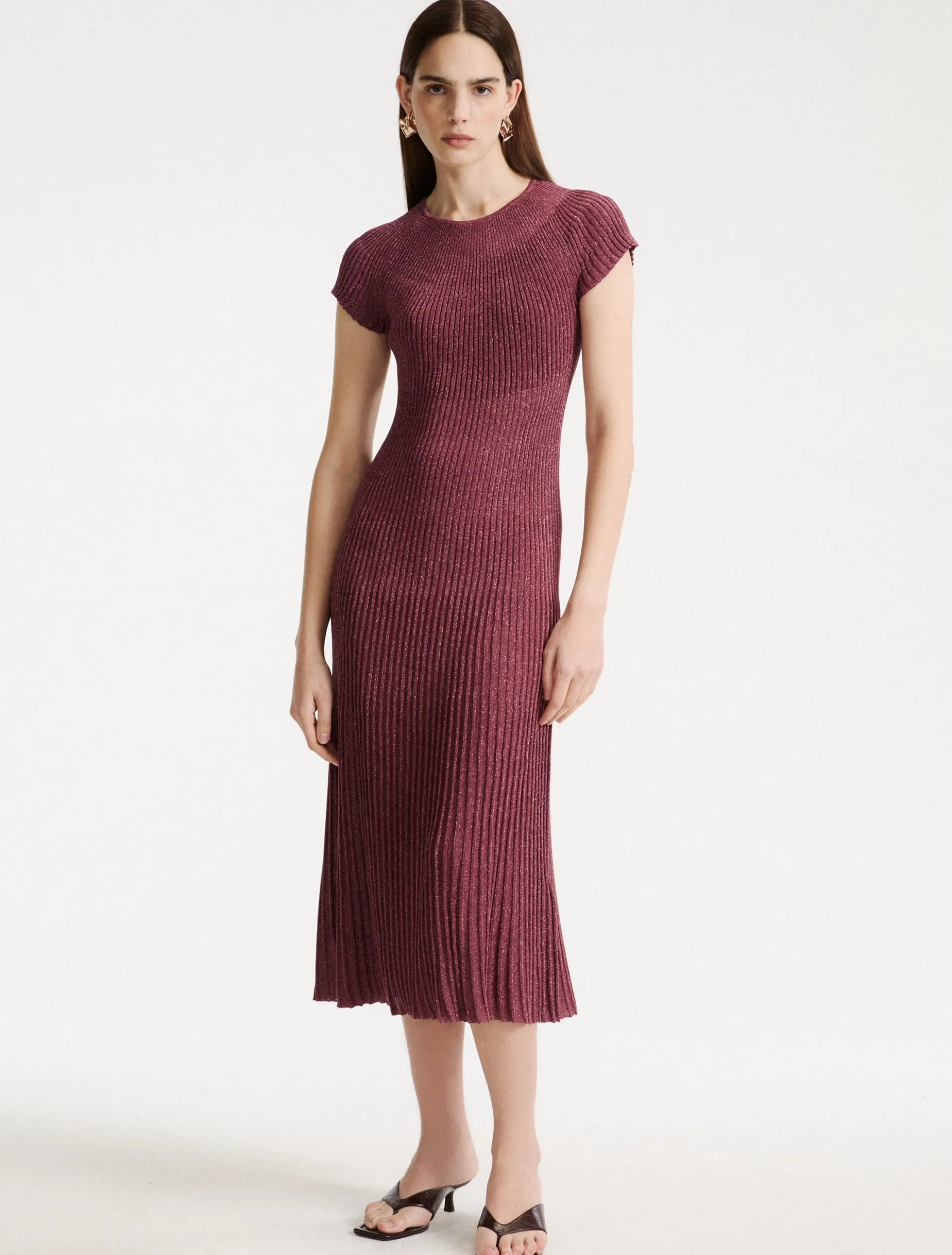 Abito in maglia con lurex - ORTENSIA