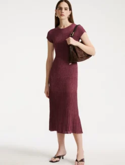 Abito in maglia con lurex - ORTENSIA