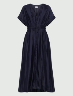 Abito in organza - BLU NOTTE