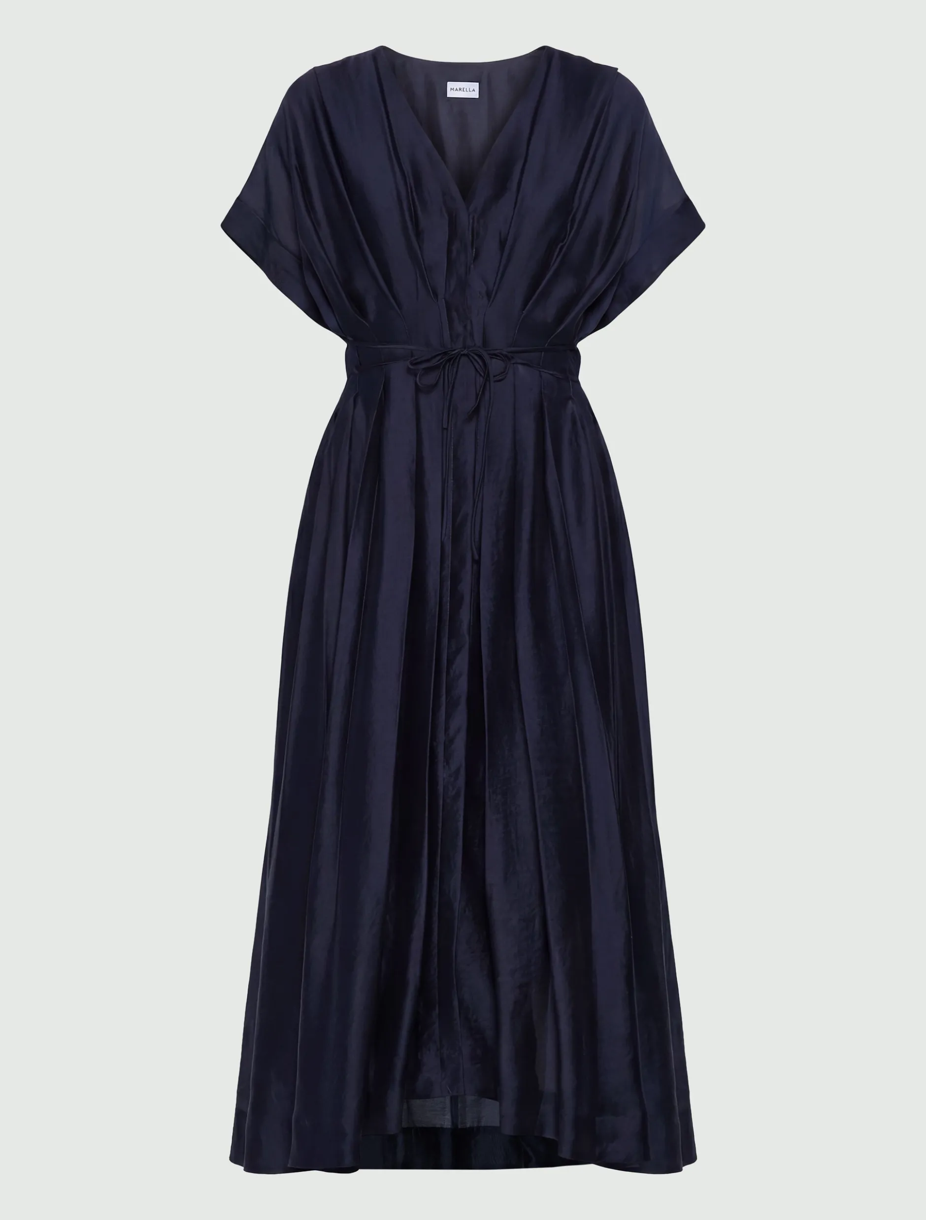Abito in organza - BLU NOTTE