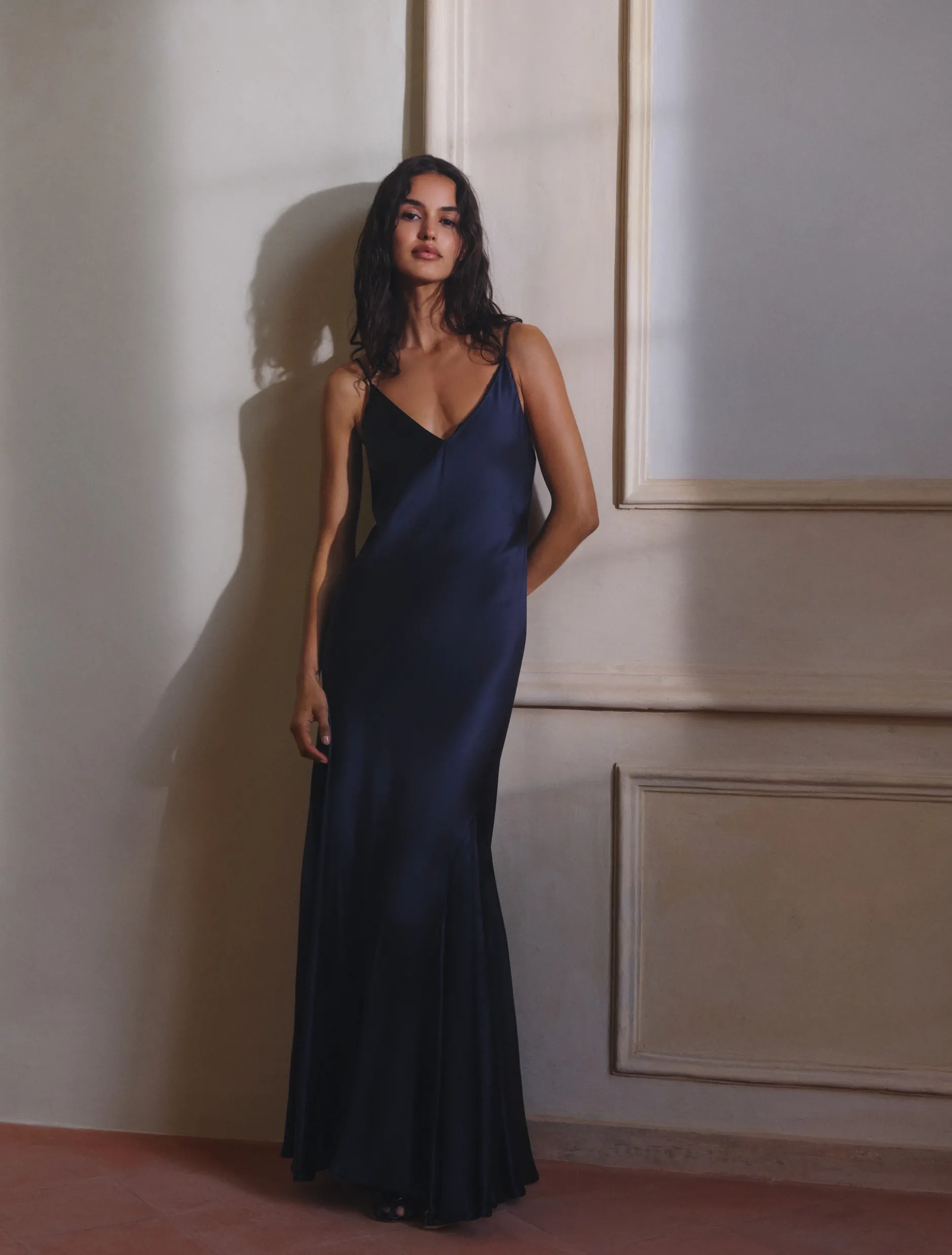 Abito in raso - BLU