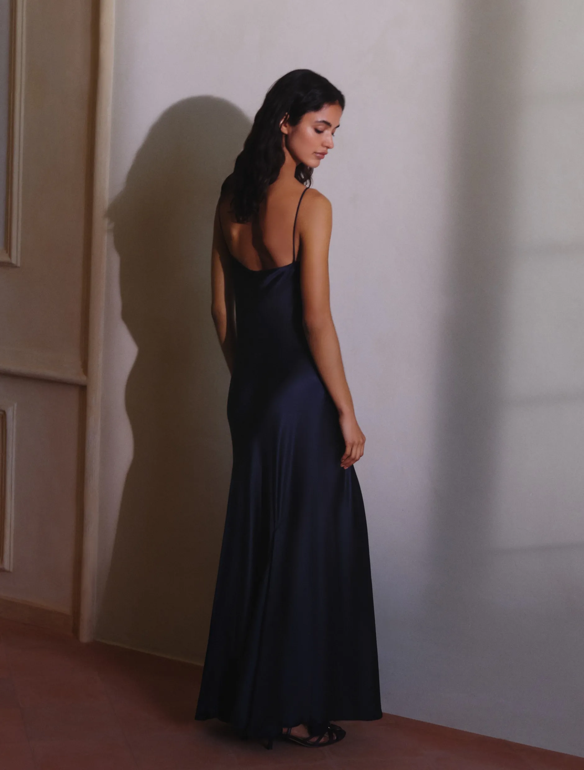 Abito in raso - BLU