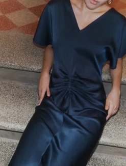 Abito in satin leggero - AVIAZIONE