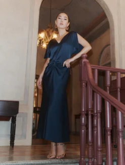 Abito in satin leggero - AVIAZIONE