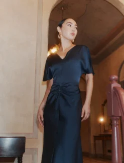 Abito in satin leggero - AVIAZIONE