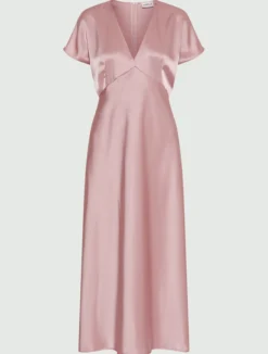 Abito in satin - ROSA
