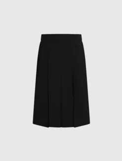 Bermuda in envers satin - NERO