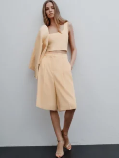 Bermuda in envers satin - NUDO