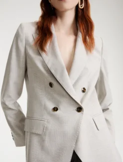 Blazer doppiopetto - GRIGIO CHIARO