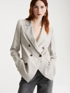 Blazer doppiopetto - GRIGIO CHIARO