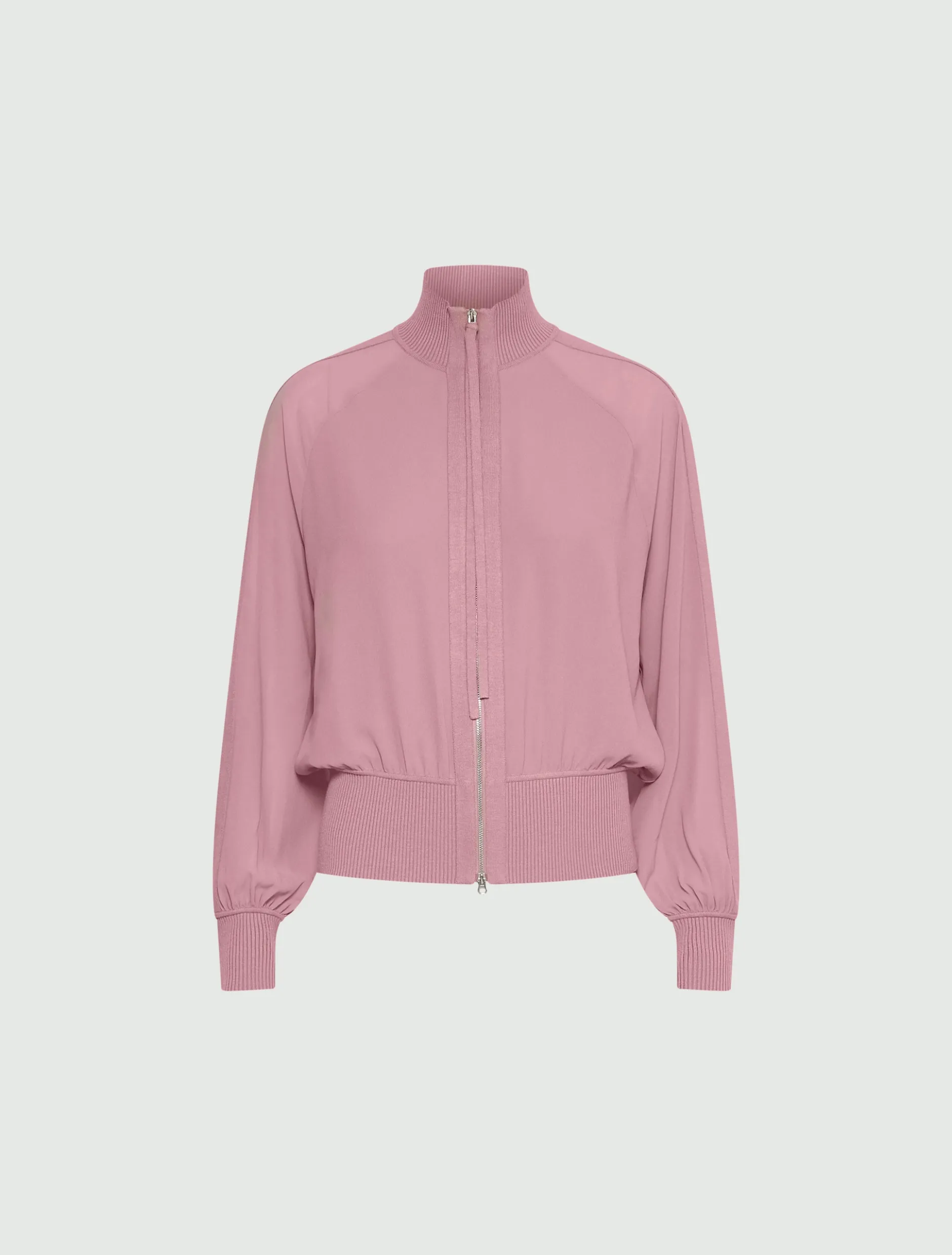 Blouson sportivo in georgette - ORTENSIA