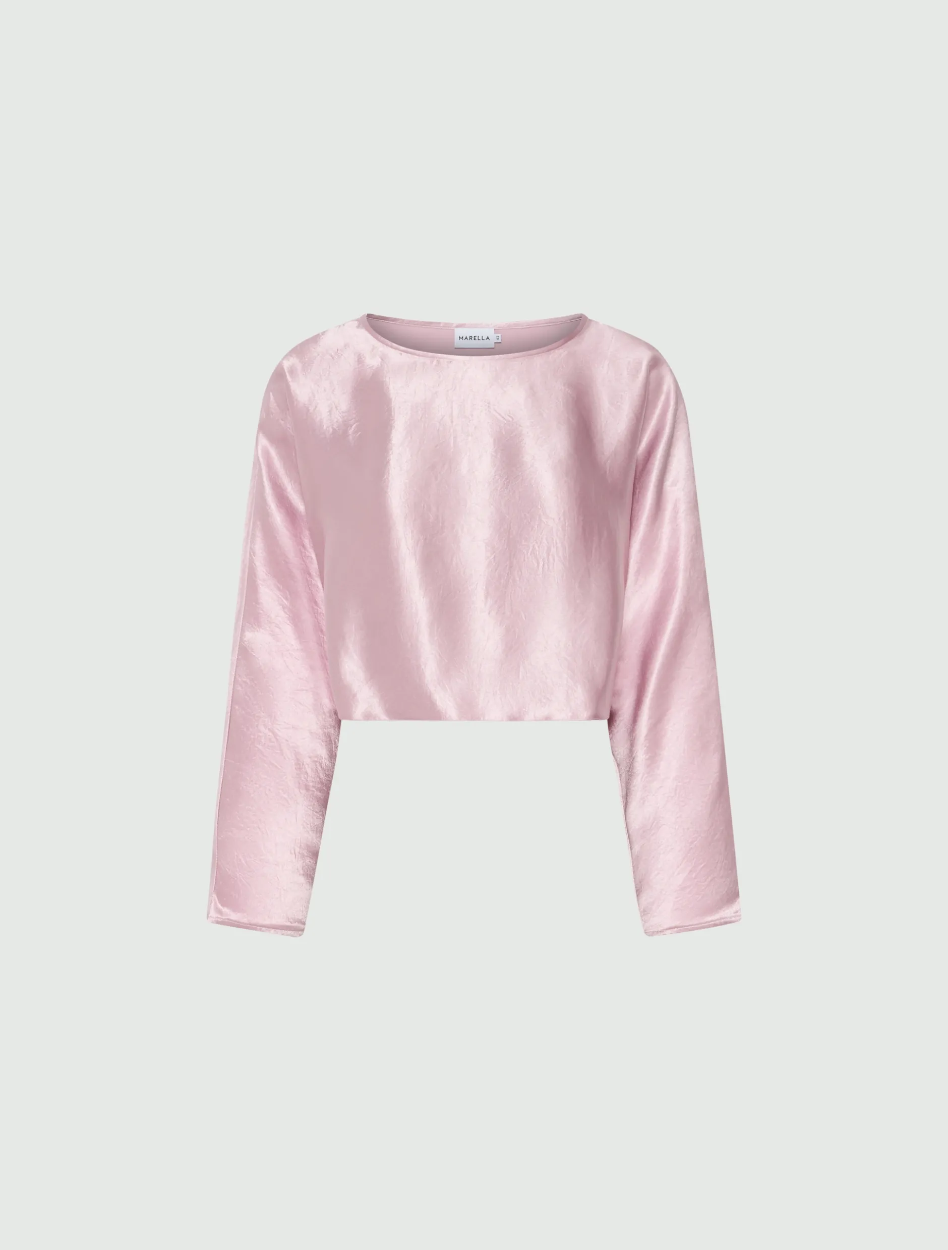 Blusa in raso leggero - ROSA