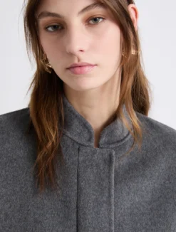 Bomber in misto lana - GRIGIO MEDIO
