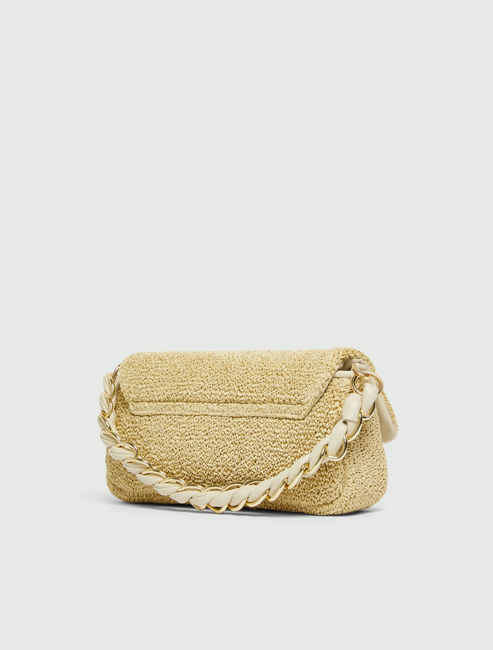 Borsa Le Muse medium effetto rafia - NATURALE