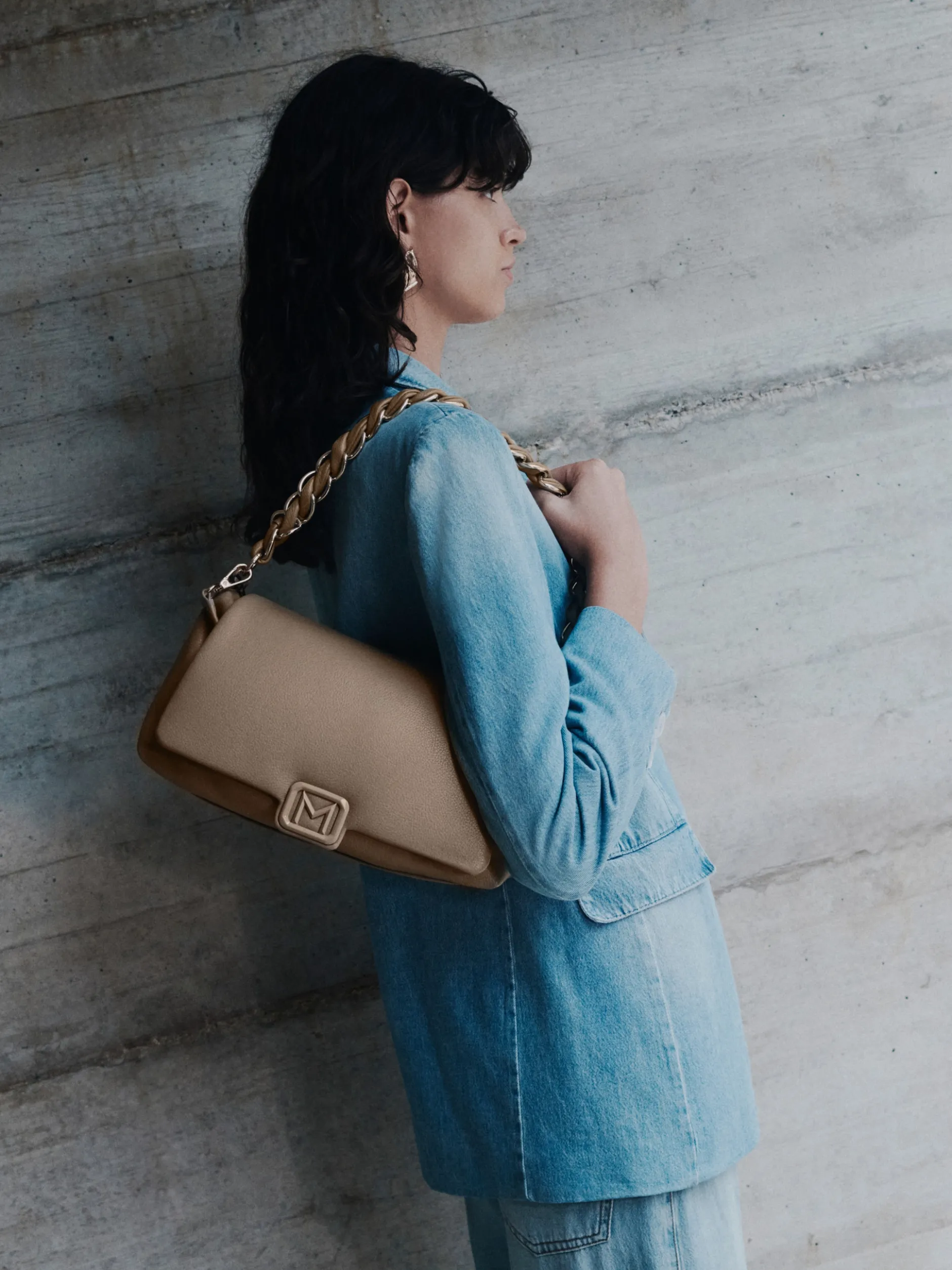 Borsa Le Muse medium - KAKI