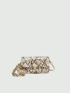 Borsa Le Muse mini in tessuto spalmato - NATURALE