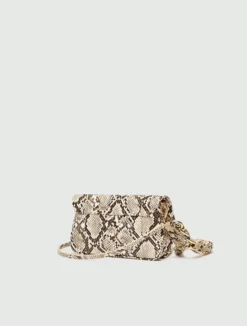 Borsa Le Muse mini in tessuto spalmato - NATURALE