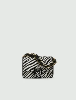 Borsa Le Muse small stampa animalier - BIANCO