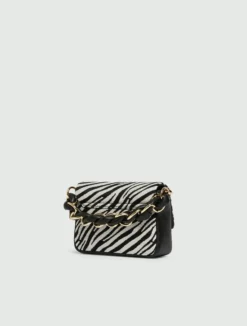 Borsa Le Muse small stampa animalier - BIANCO
