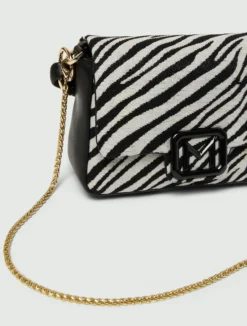 Borsa Le Muse small stampa animalier - BIANCO