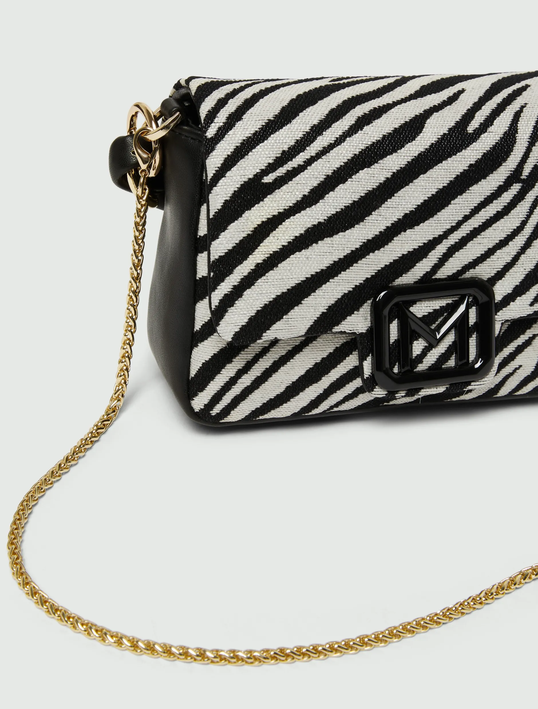 Borsa Le Muse small stampa animalier - BIANCO