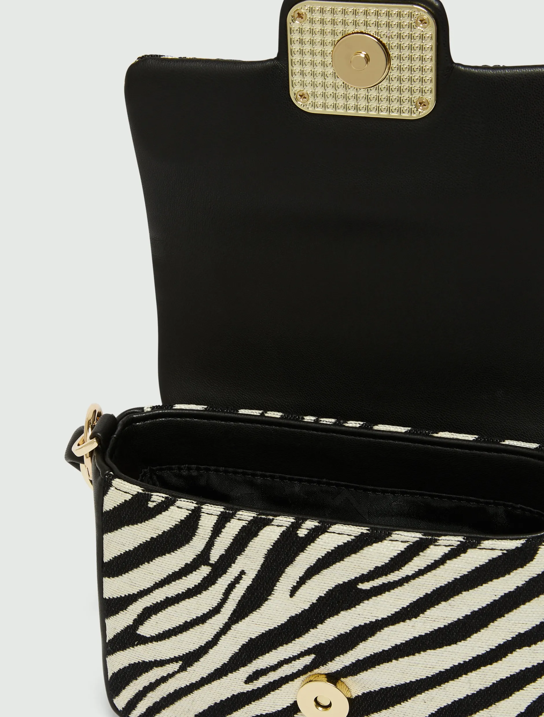 Borsa Le Muse small stampa animalier - BIANCO