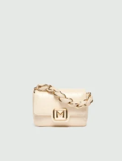 Borsa Le Muse small stampa coccodrillo - AVORIO