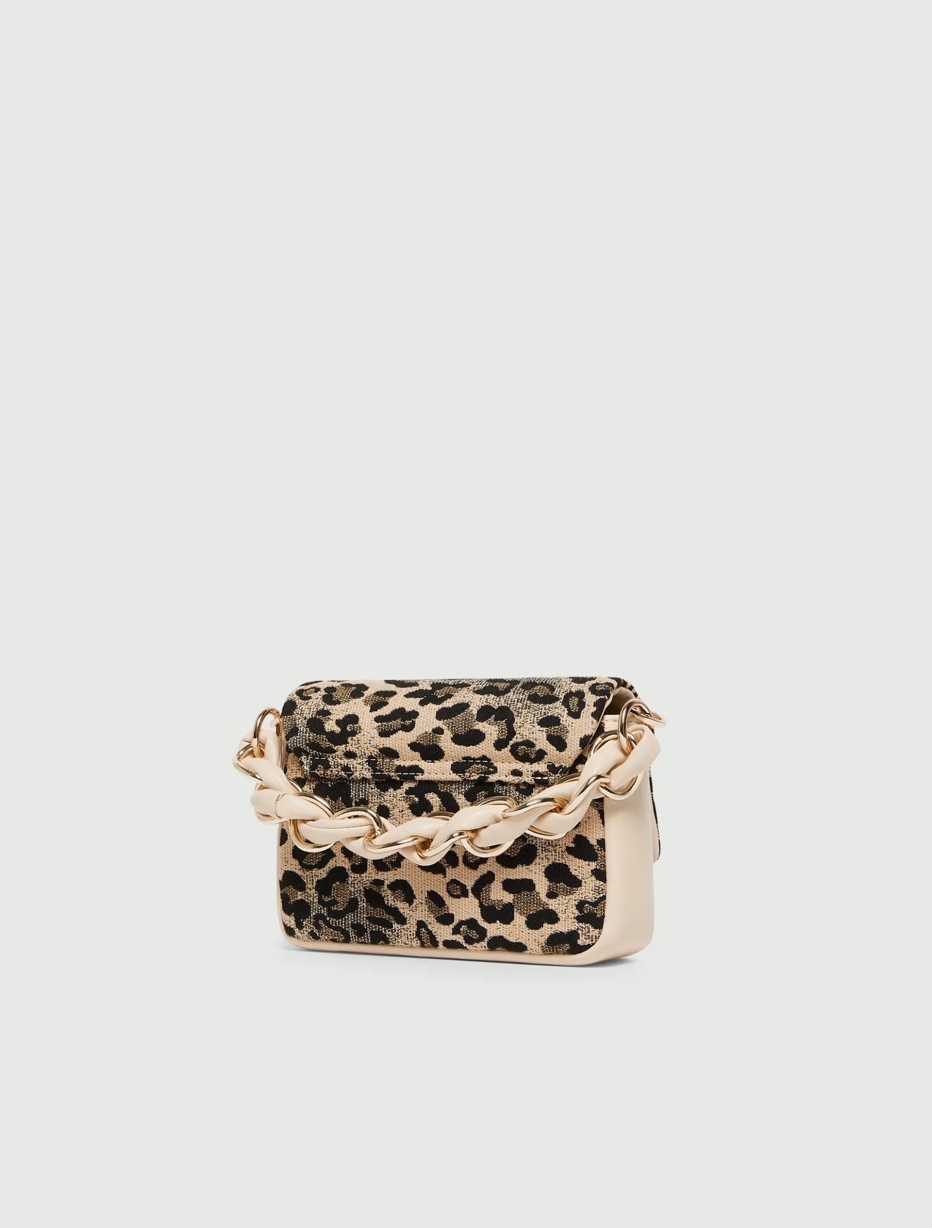 Borsa Le Muse small stampa leopardo - MARRONE