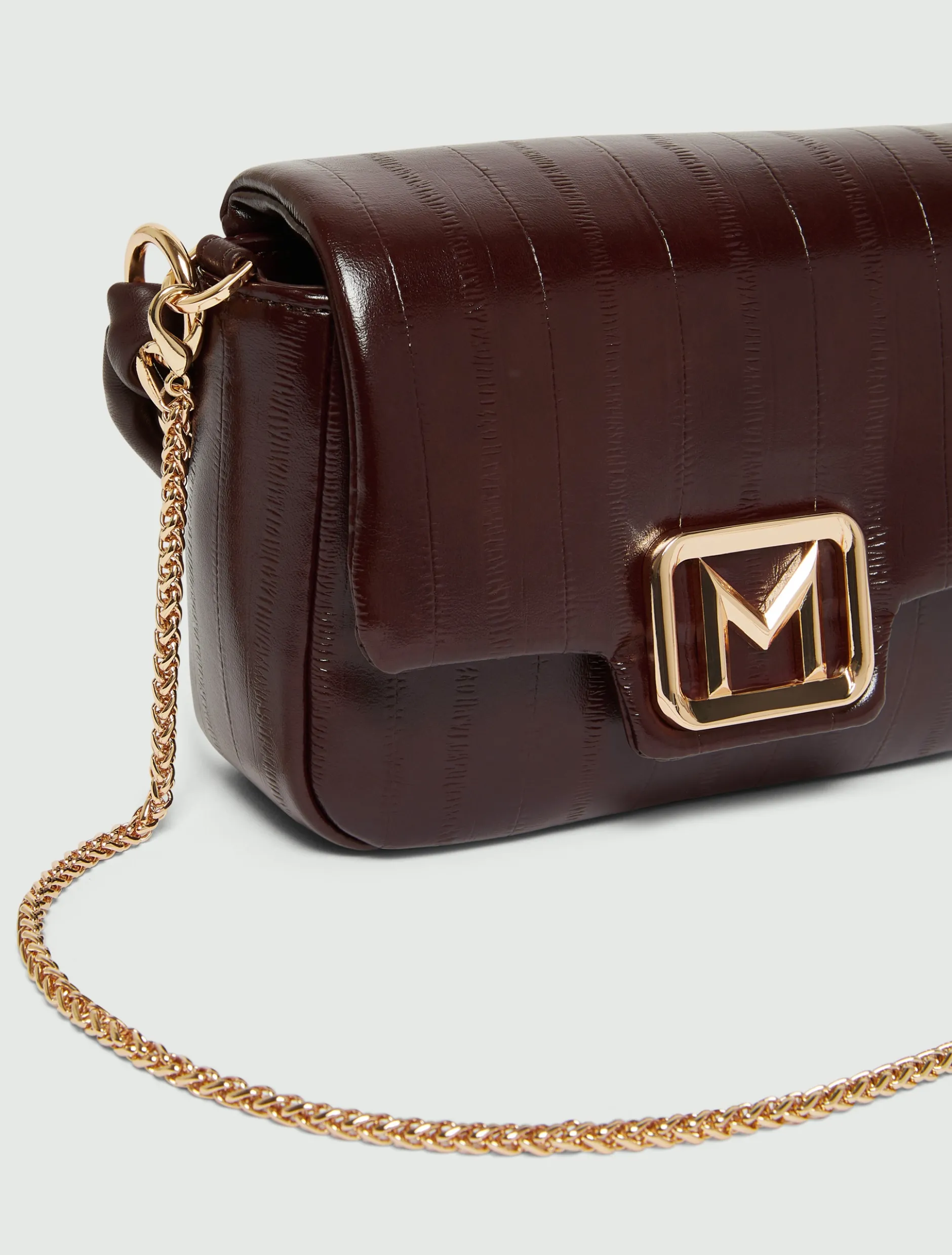 Borsa Le Muse small stampa rettile - TESTA DI MORO