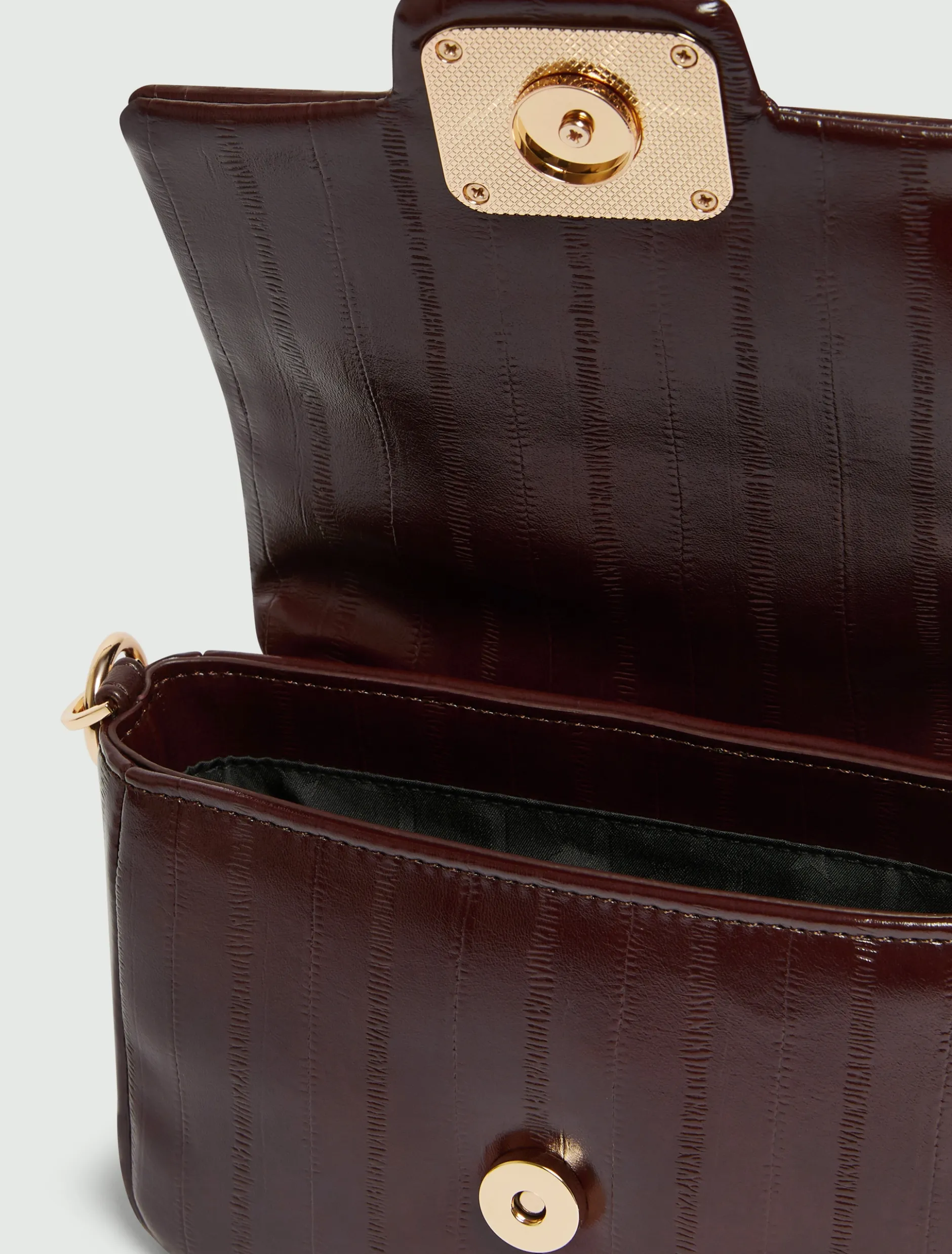 Borsa Le Muse small stampa rettile - TESTA DI MORO