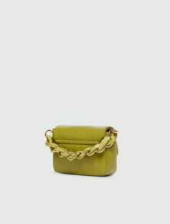 Borsa Le Muse small stampa rettile - PISTACCHIO