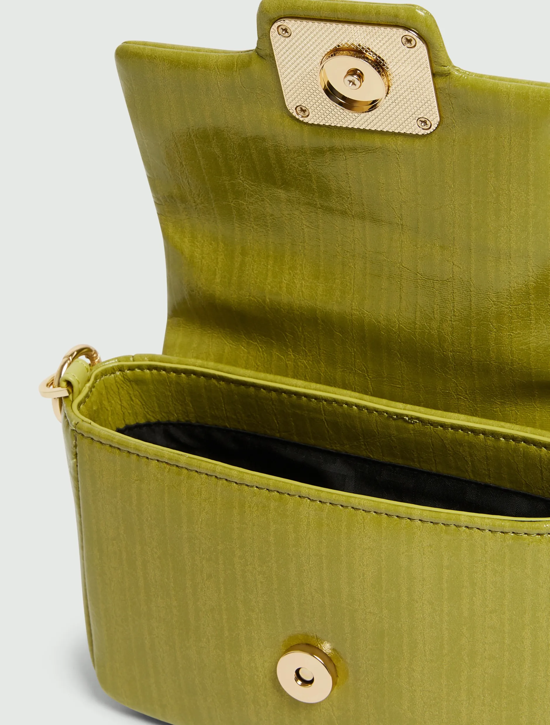 Borsa Le Muse small stampa rettile - PISTACCHIO