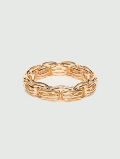 Bracciale bold con elastico - ORO