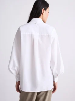Camicia con fiocco - BIANCO OTTICO