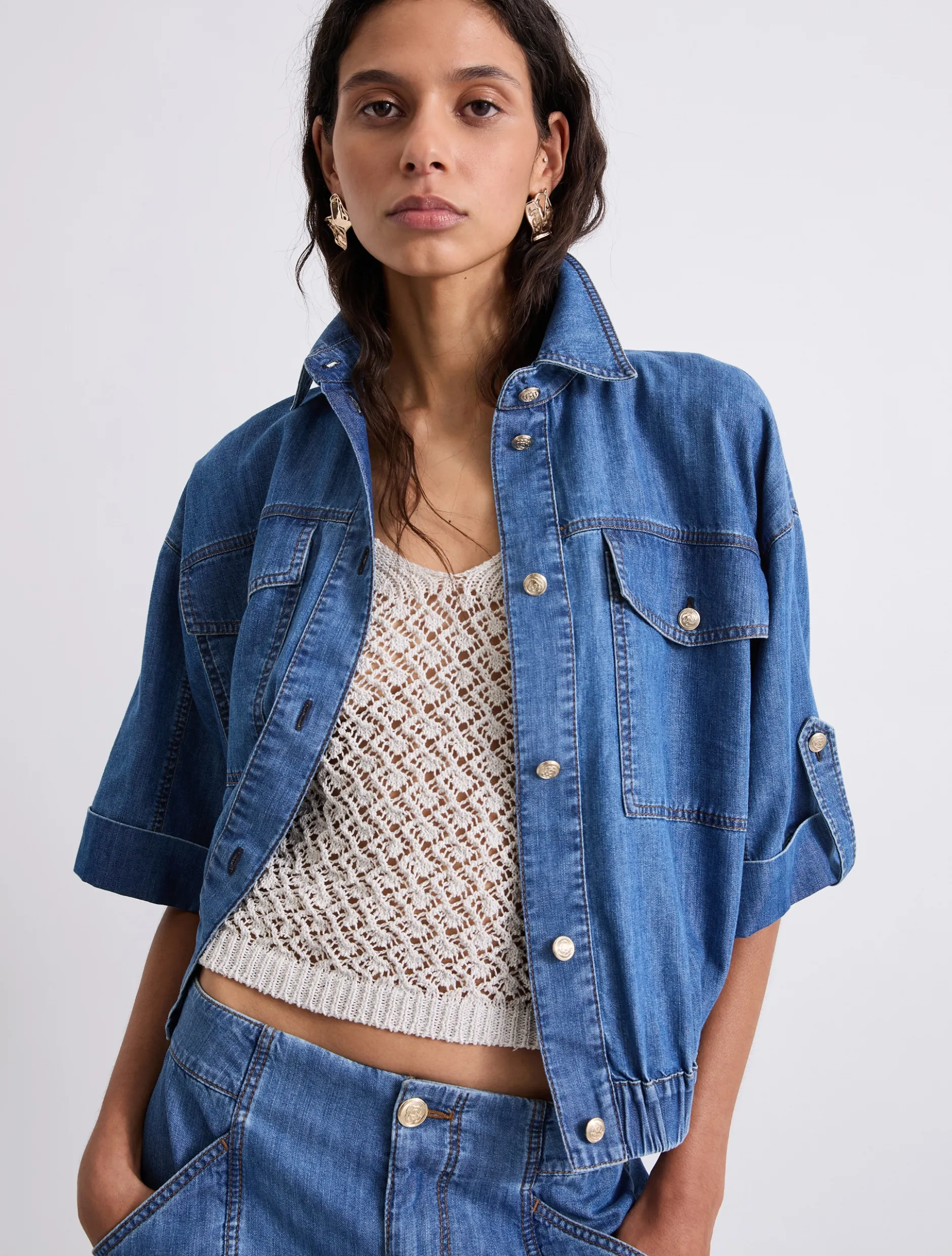 Camicia in denim - BLUE JEANS