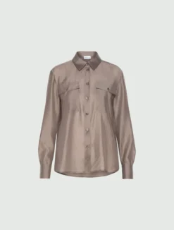 Camicia in organza - STONE