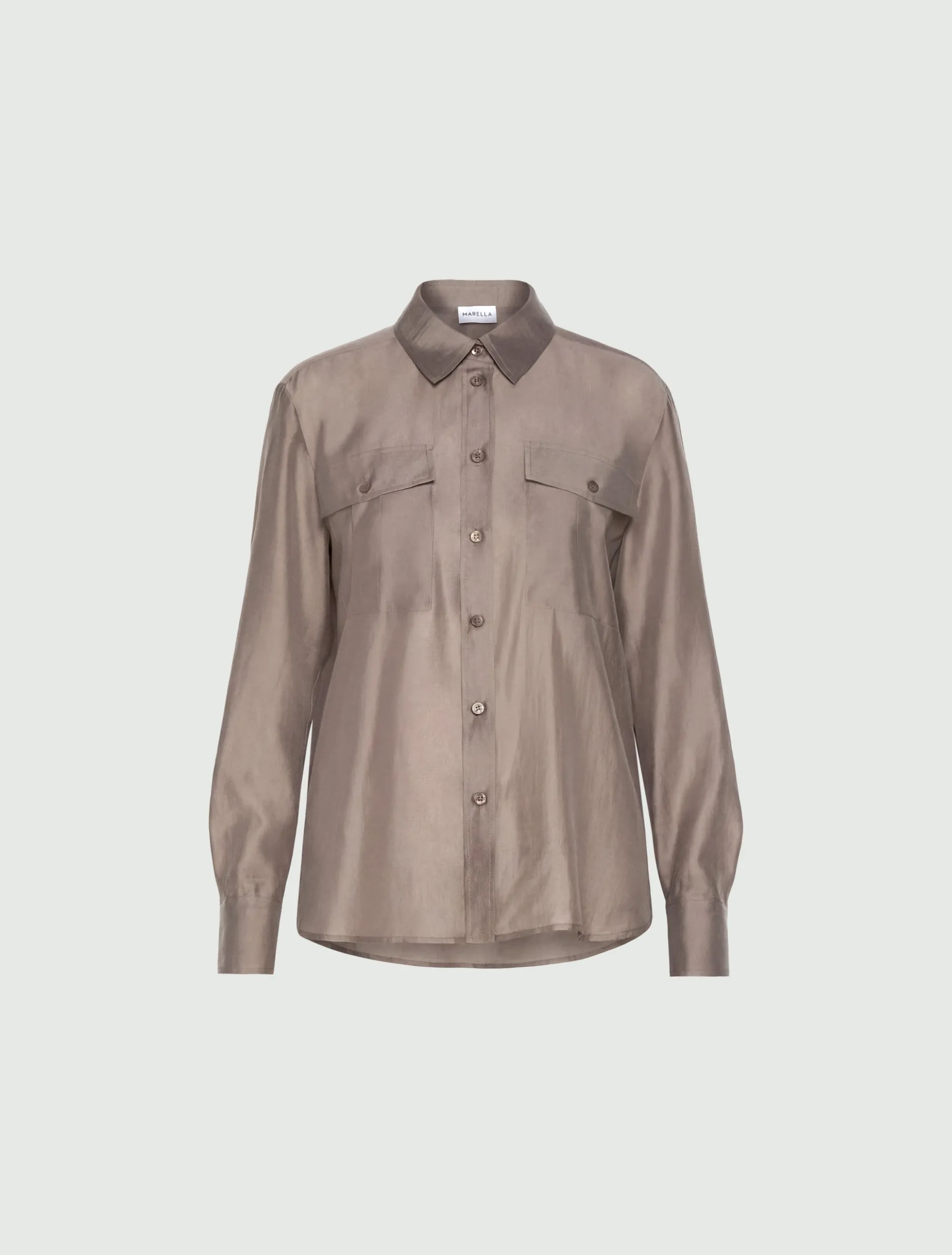 Camicia in organza - STONE