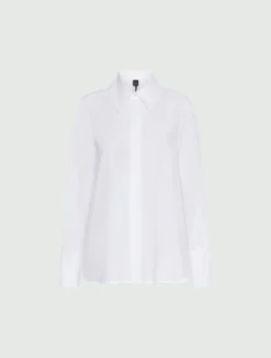 Camicia in popeline di cotone - BIANCO OTTICO