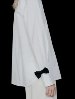 Camicia in popeline di cotone - BIANCO OTTICO