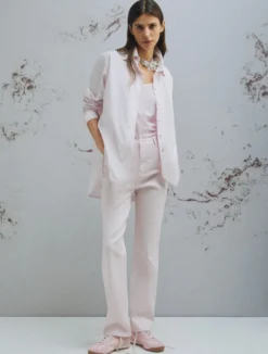Camicia in popeline leggero - ROSA
