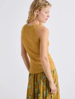 Canotta con lurex - ZAFFERANO