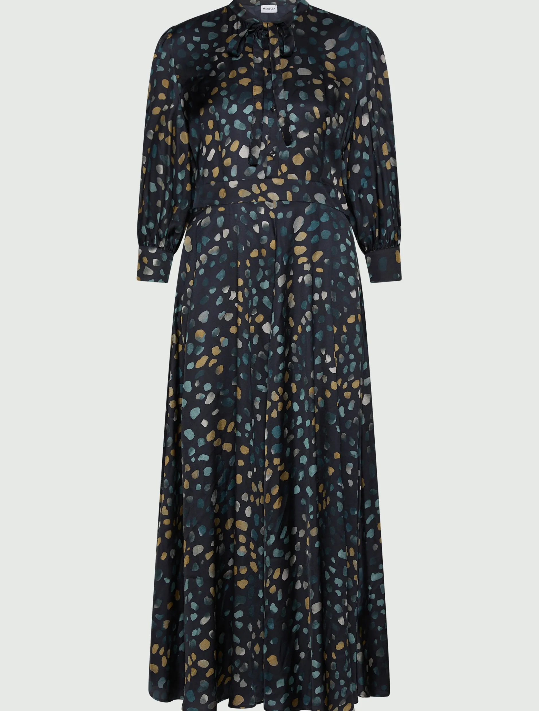 Chemisier con nastri - NAVY