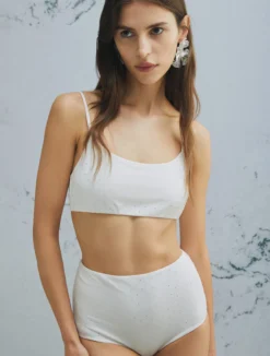 Coordinato in jersey - BIANCO LANA