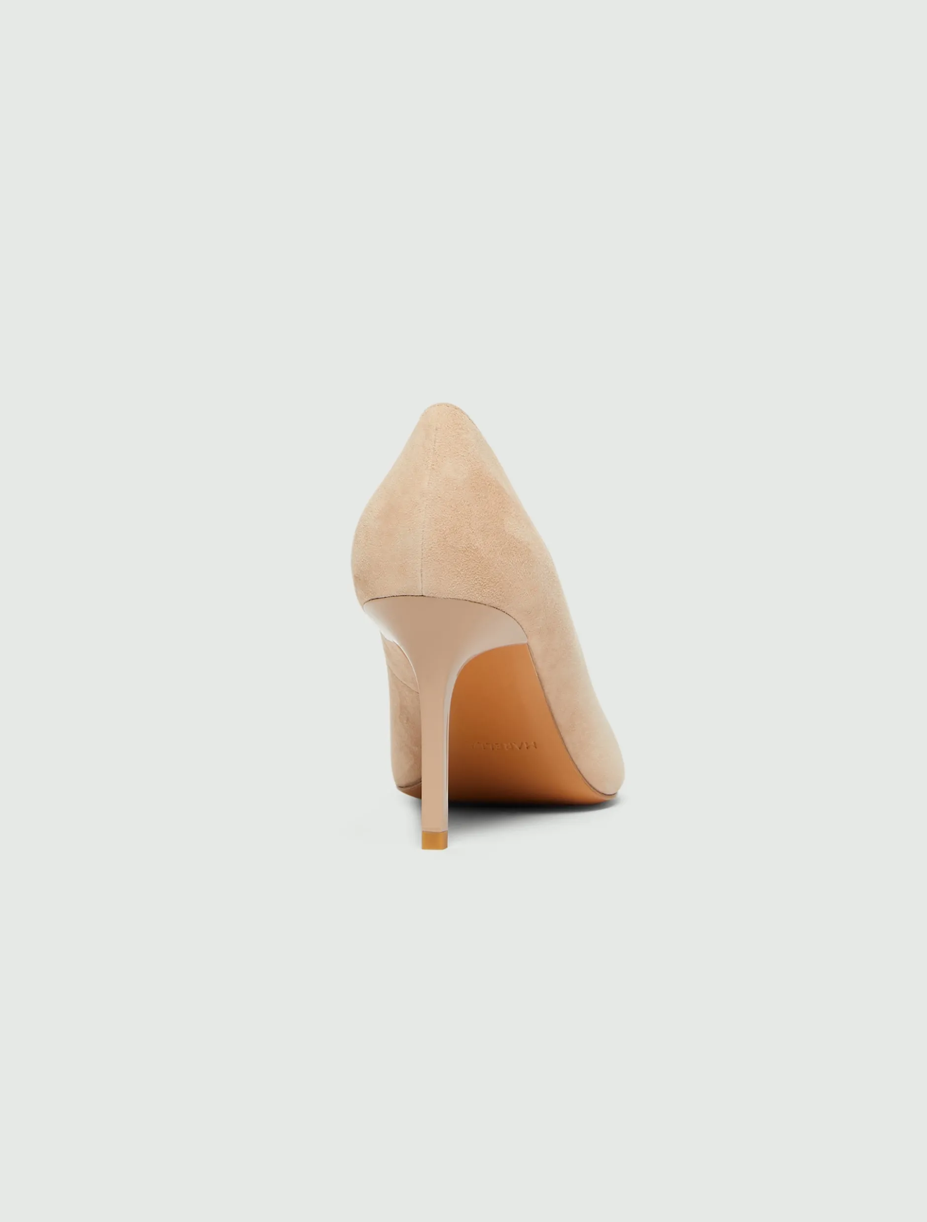 Décolleté in pelle scamosciata - NUDO