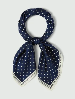 Foulard in seta a pois - BLUETTE