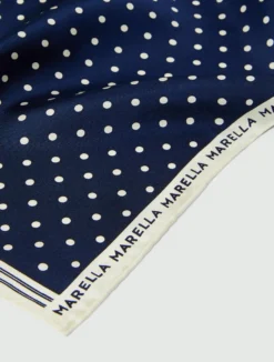 Foulard in seta a pois - BLUETTE