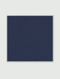 Foulard in seta a pois - BLUETTE